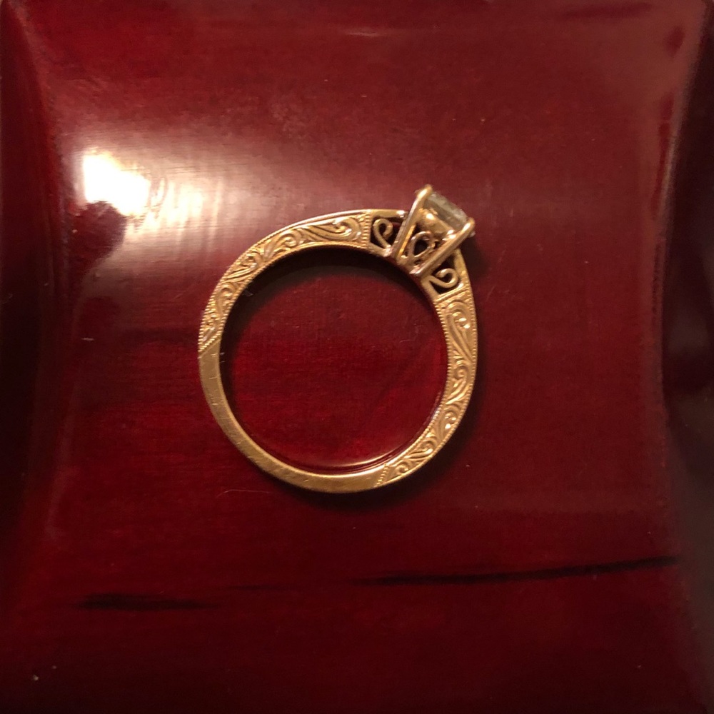 Custom Rose Gold Ring - Picture 2 of 4
